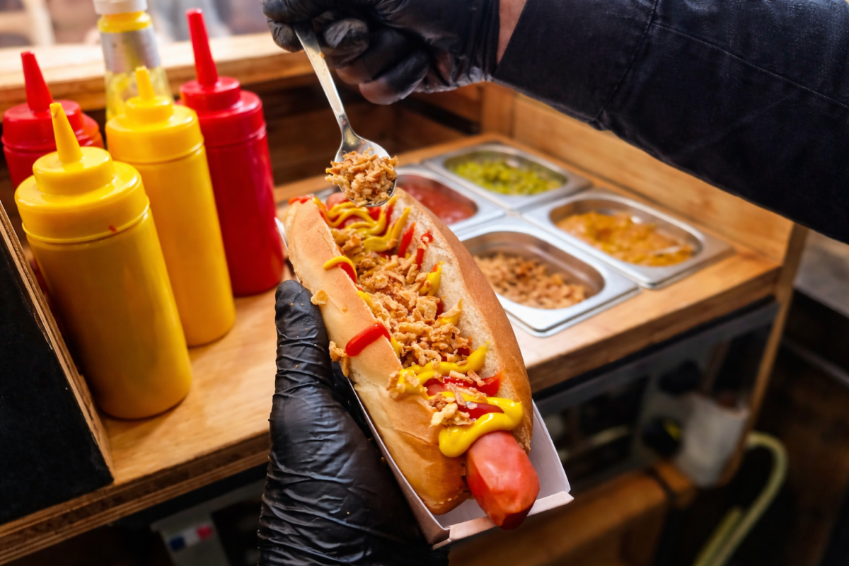 bar à hot dog