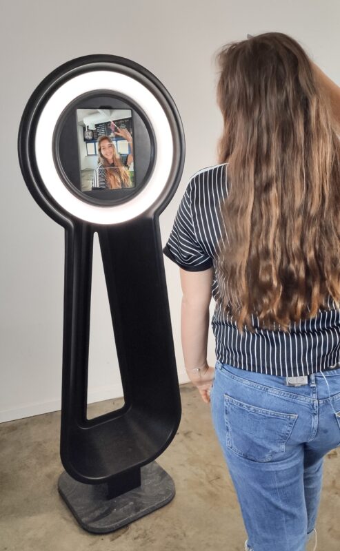 borne selfie,photobooth,animation borne