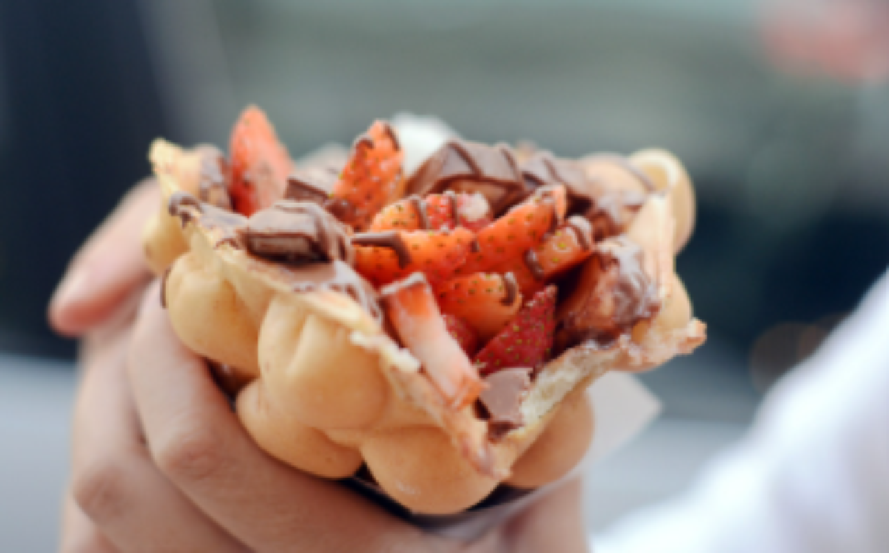 bubble waffles