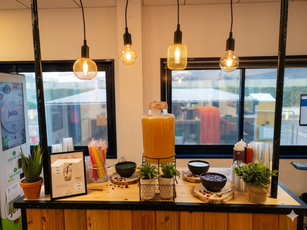 bar à bubble tea