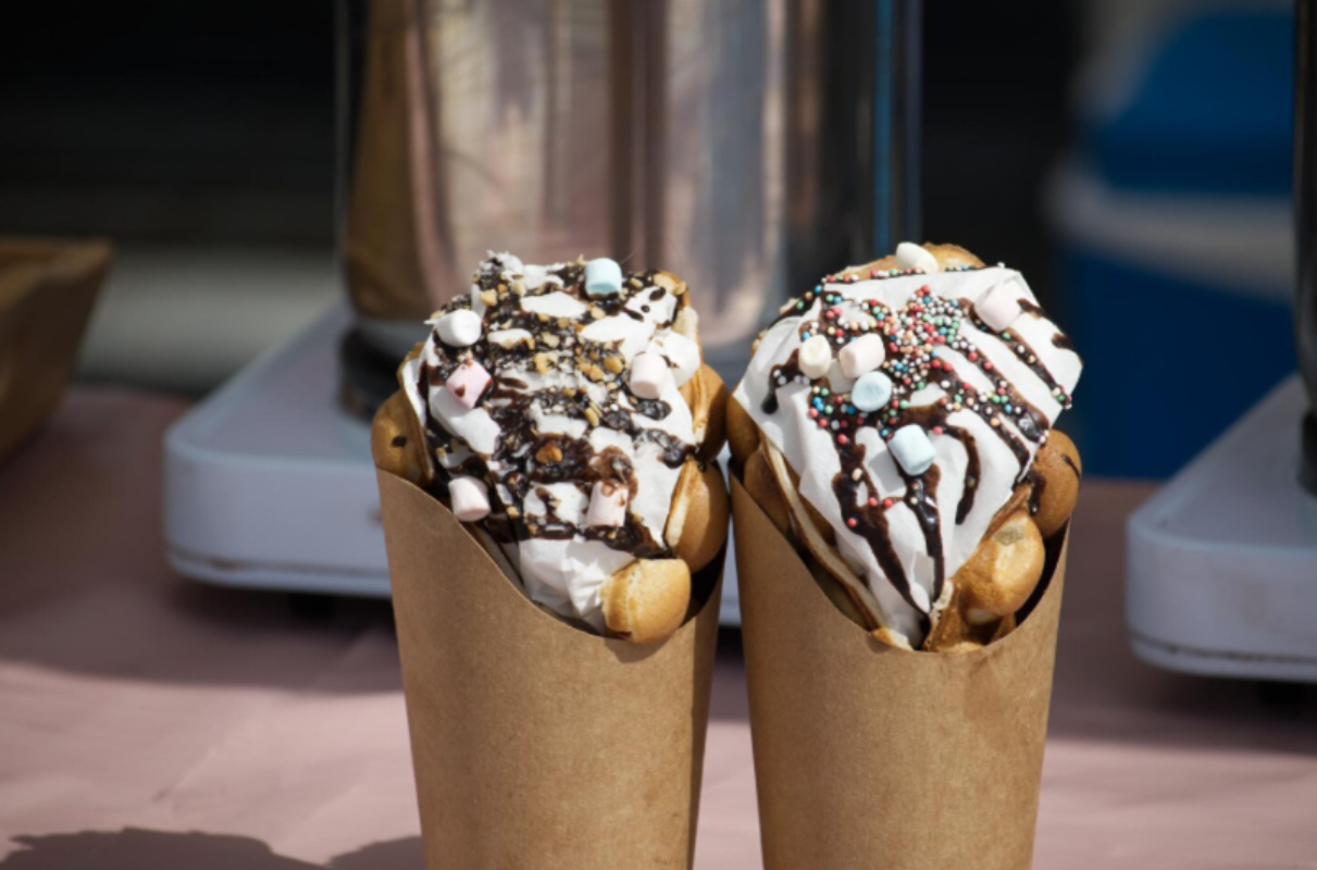 bubble waffles