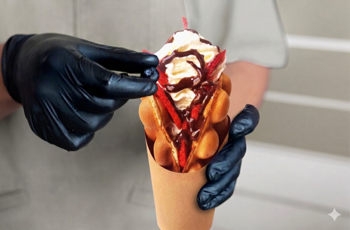 bubble waffles