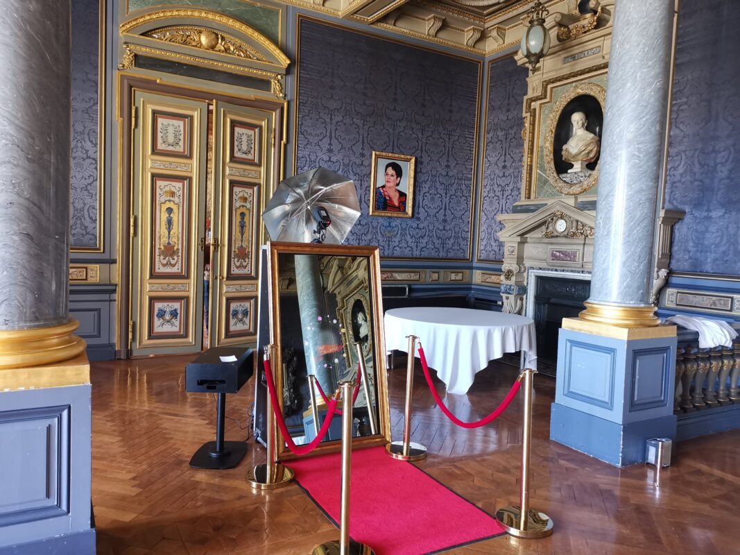 miroir photo baroque